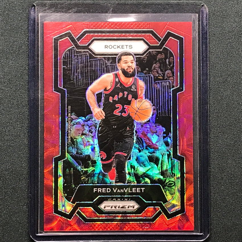 2023-24 Prizm Fred Vanvleet Choice Red 32/88 #97