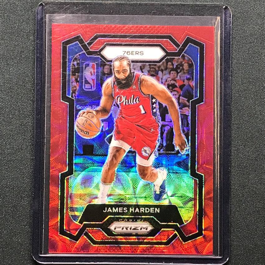 2023-24 Prizm James Harden Choice Red 87/88 #98