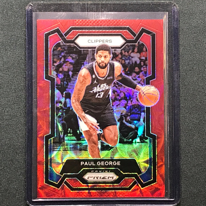 2023-24 Prizm Paul George Choice Red 54/88 #101