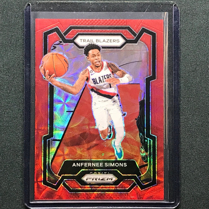 2023-24 Prizm Anfernee Simons Choice Red 85/88 No 106