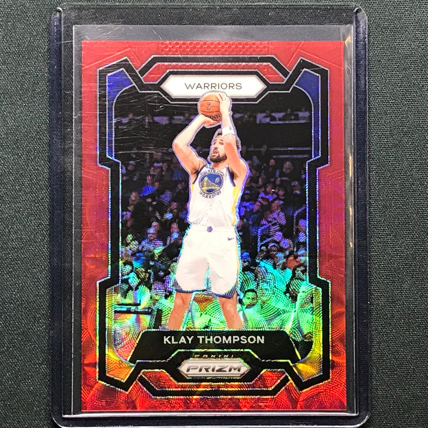 2023-24 Prizm Klay Thompson Choice Red 84/88 #109