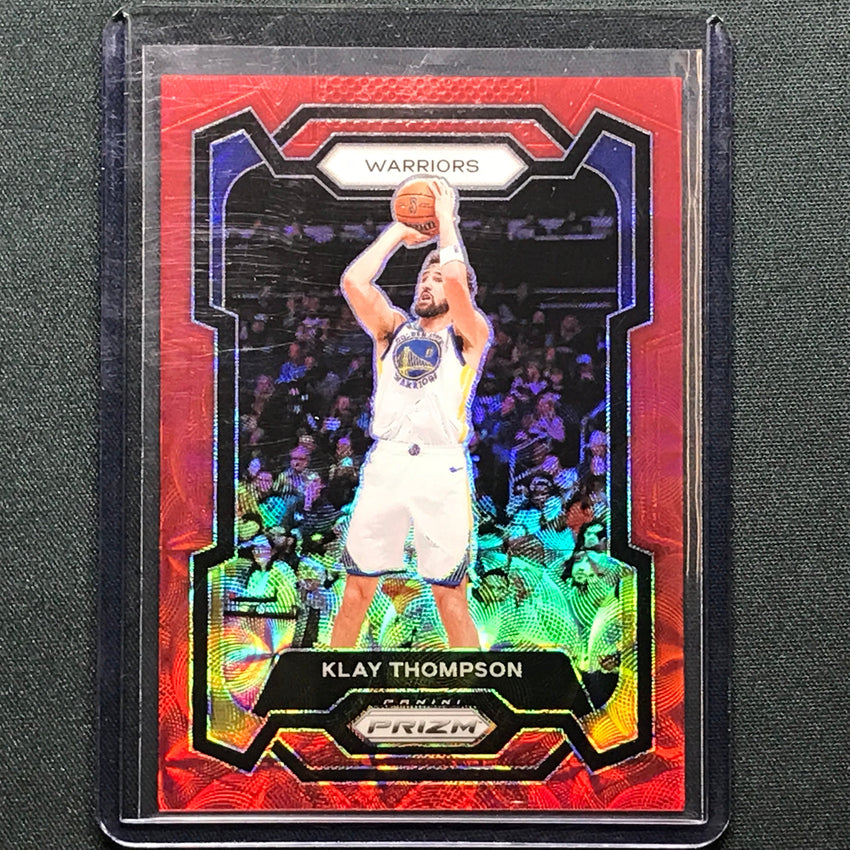 2023-24 Prizm Klay Thompson Choice Red 58/88 #109
