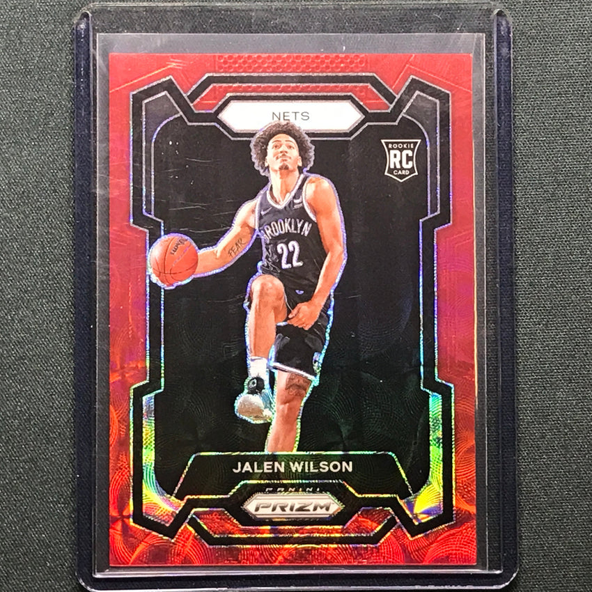 2023-24 Prizm Jalen Wilson Rookie Choice Red 16/88 No 128