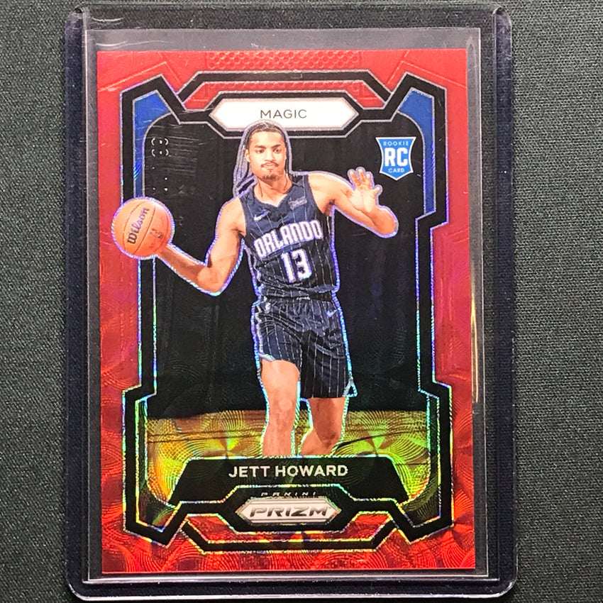 2023-24 Prizm Jett Howard Rookie Choice Red 10/88 No 132