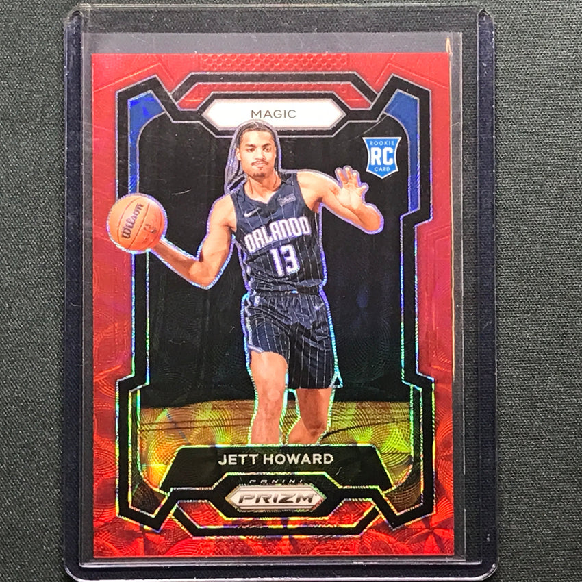 2023-24 Prizm JETT HOWARD Rookie Choice Red 39/88 #132