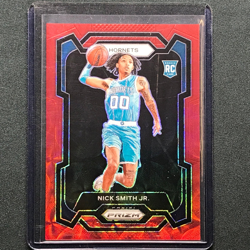 2023-24 Prizm Nick Smith Jr. Rookie Choice Red 4/88 No 135