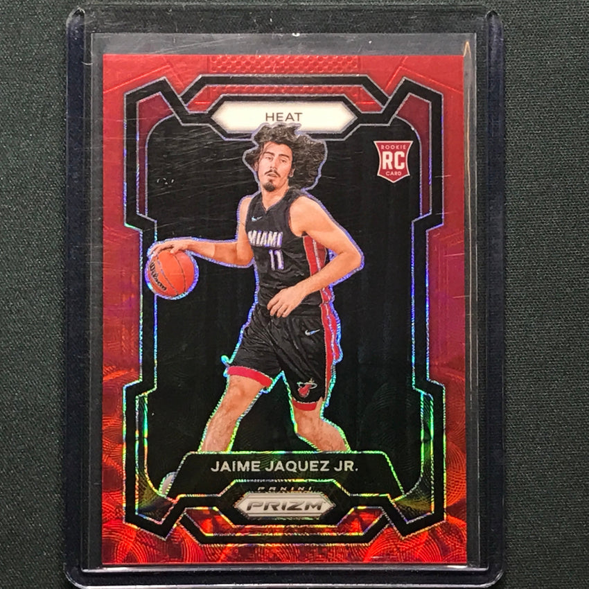 2023-24 Prizm Jaime Jaquez Jr. Rookie Choice Red 85/88 No 137
