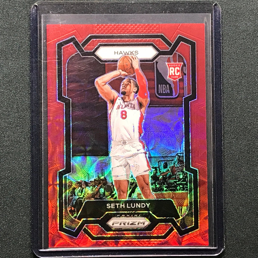 2023-24 Prizm Seth Lundy Rookie Choice Red 55/88 No 138