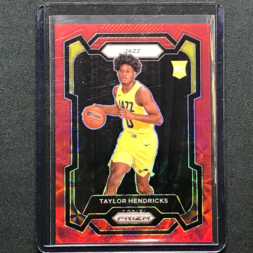 2023-24 Prizm Taylor Hendricks Rookie Choice Red 17/88 No 161
