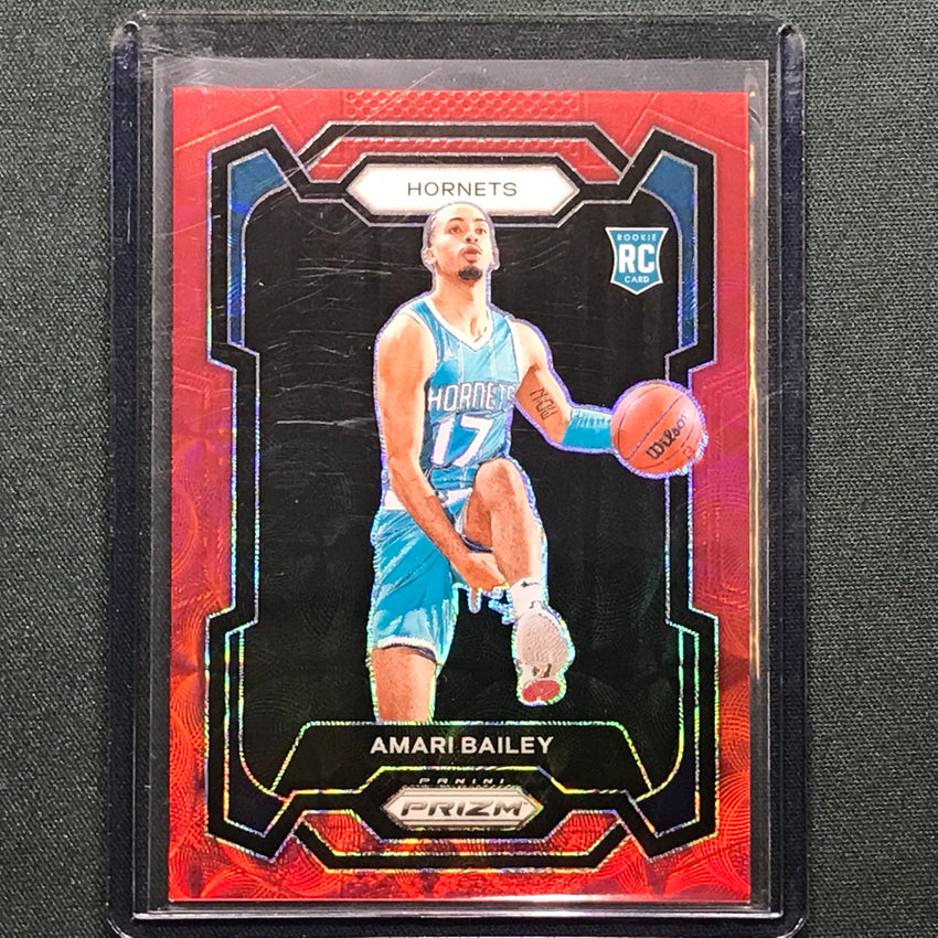 2023-24 Prizm Amari Bailey Rookie Choice Red 3/88 #162