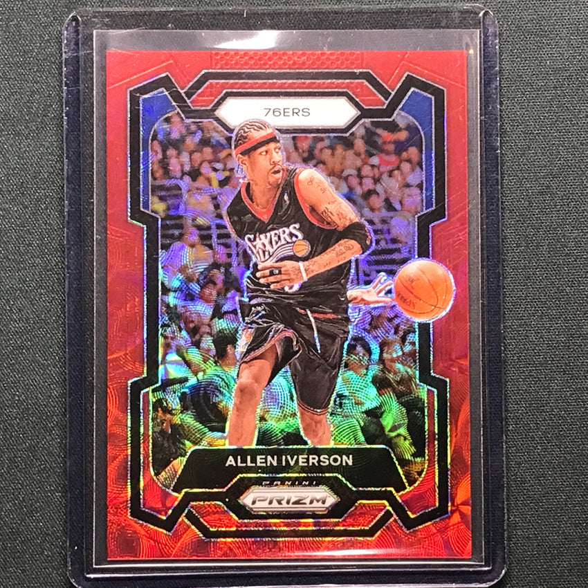 2023-24 Prizm Allen Iverson Choice Red 15/88 #184