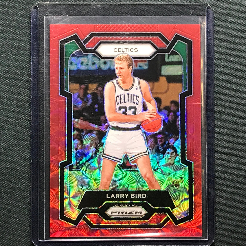 2023-24 Prizm Larry Bird Choice Red 75/88 No 189