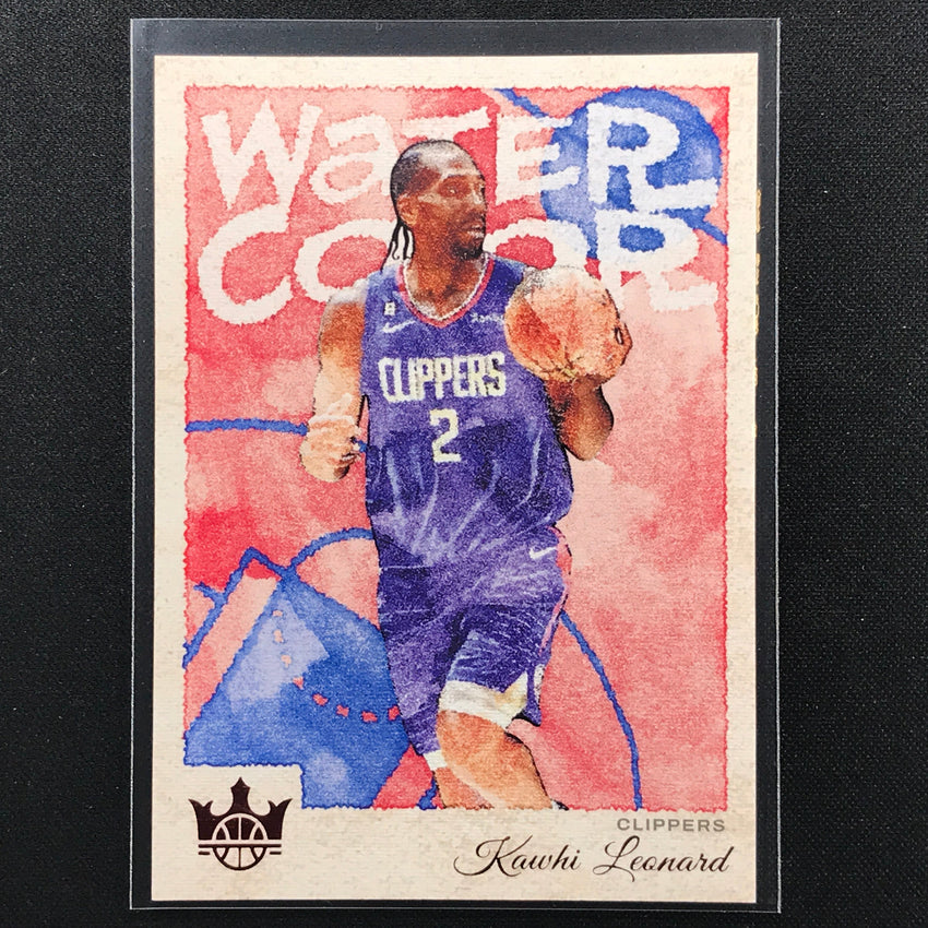 2022-23 Court Kings Kawhi Leonard Water Color Ruby 80/149