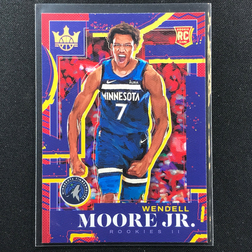 2022-23 Court Kings WENDELL MOORE JR. Rookies II #109