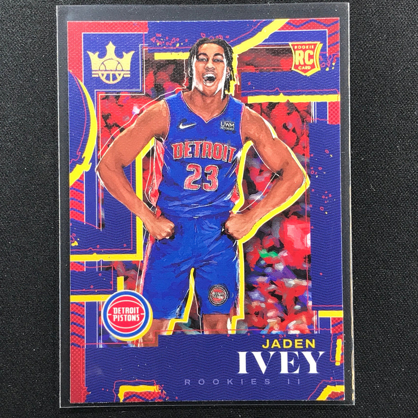2022-23 Court Kings Jaden Ivey Rookies Ii No 110