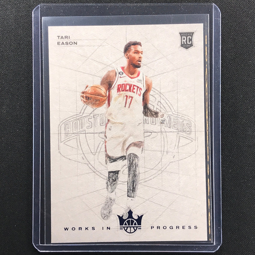 2022-23 Court Kings Tari Eason Works In Progress Rookie Sapphire 19/25