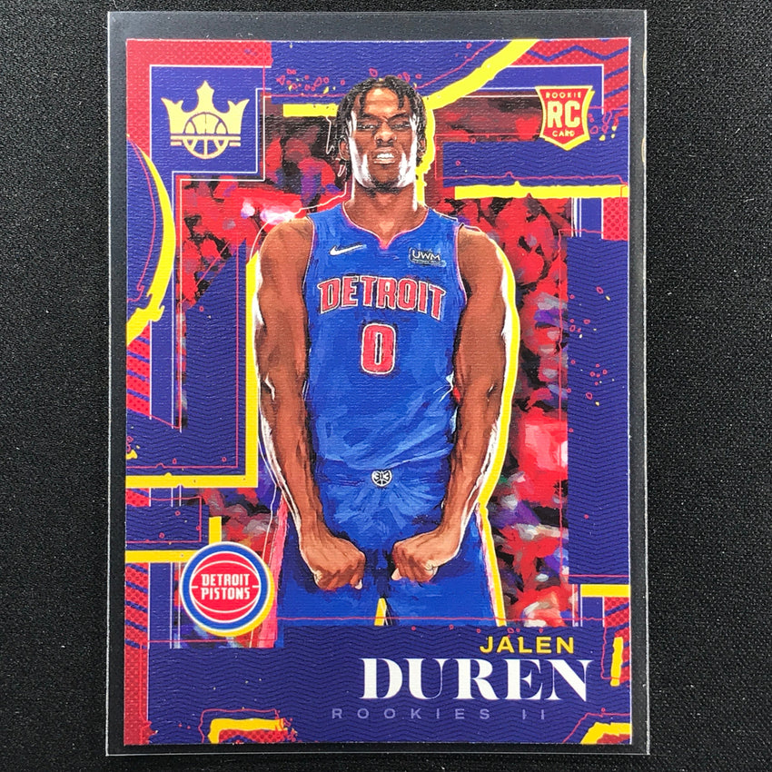 2022-23 Court Kings Jalen Duren Rookies Ii No 116