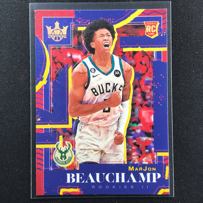 2022-23 Court Kings Marjon Beauchamp Rookies Ii No 117