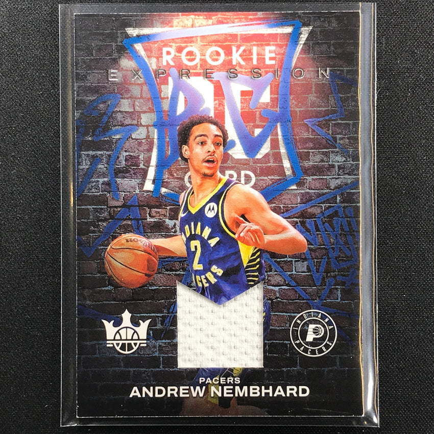 2022-23 Court Kings Andrew Nembhard Rookie Expression Jersey No Anp