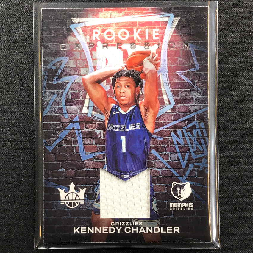 2022-23 Court Kings Kennedy Chandler Rookie Expression Jersey No Kcg