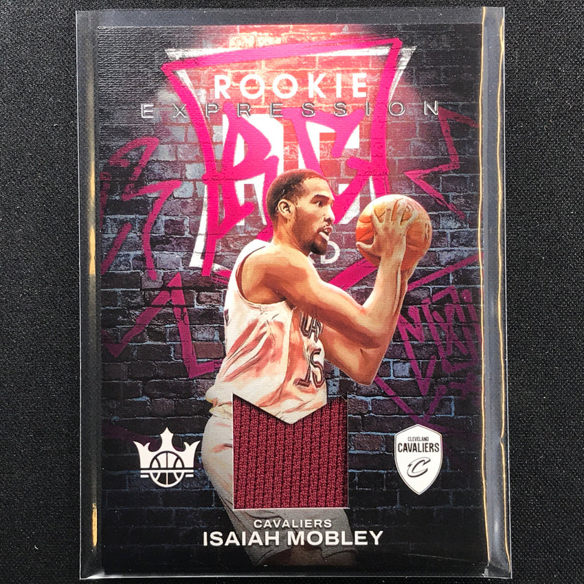 2022-23 Court Kings Isaiah Mobley Rookie Expression Jersey No Imc
