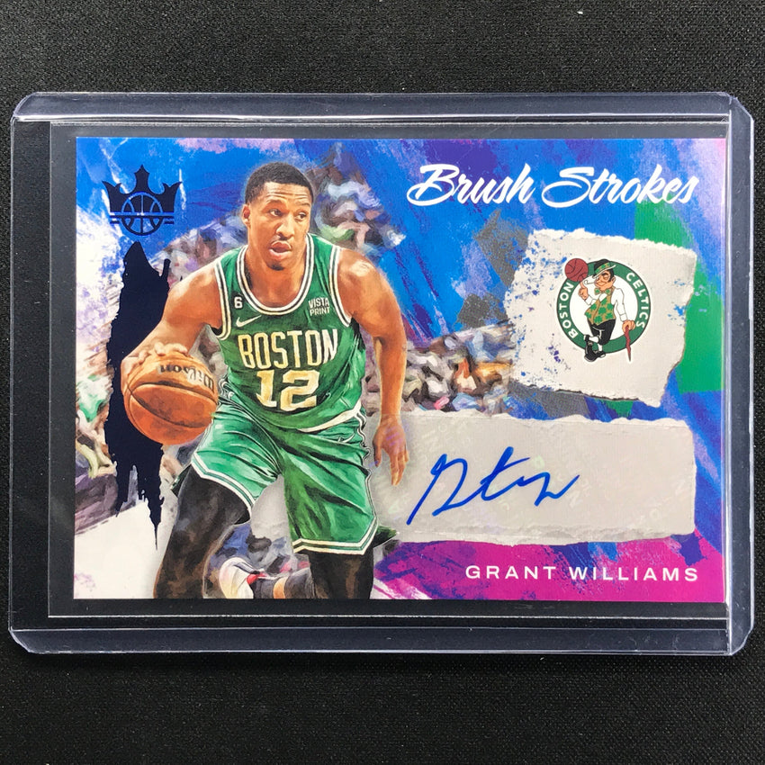 2022-23 Court Kings Grant Williams Brush Strokes Auto Sapphire 6/25
