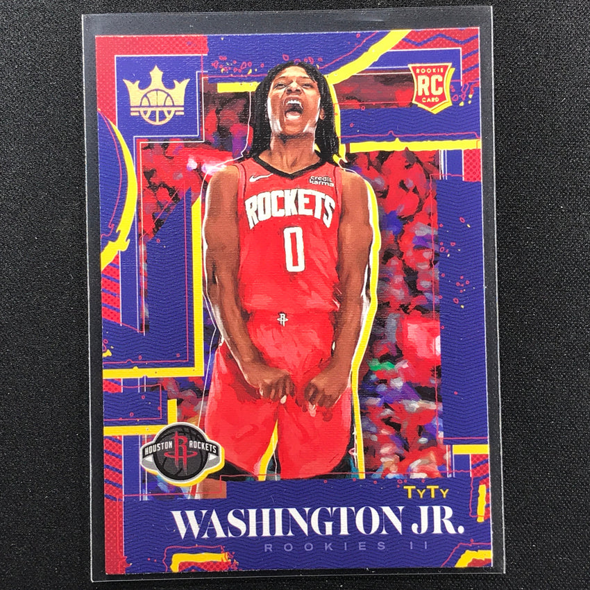 2022-23 Court Kings TYTY WASHINGTON JR. Rookies II #129