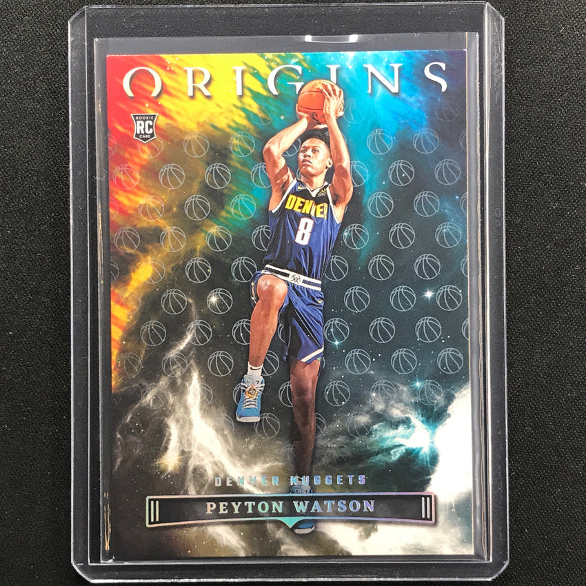 2022-23 Origins Peyton Watson Rookie Basketball Sp No 14