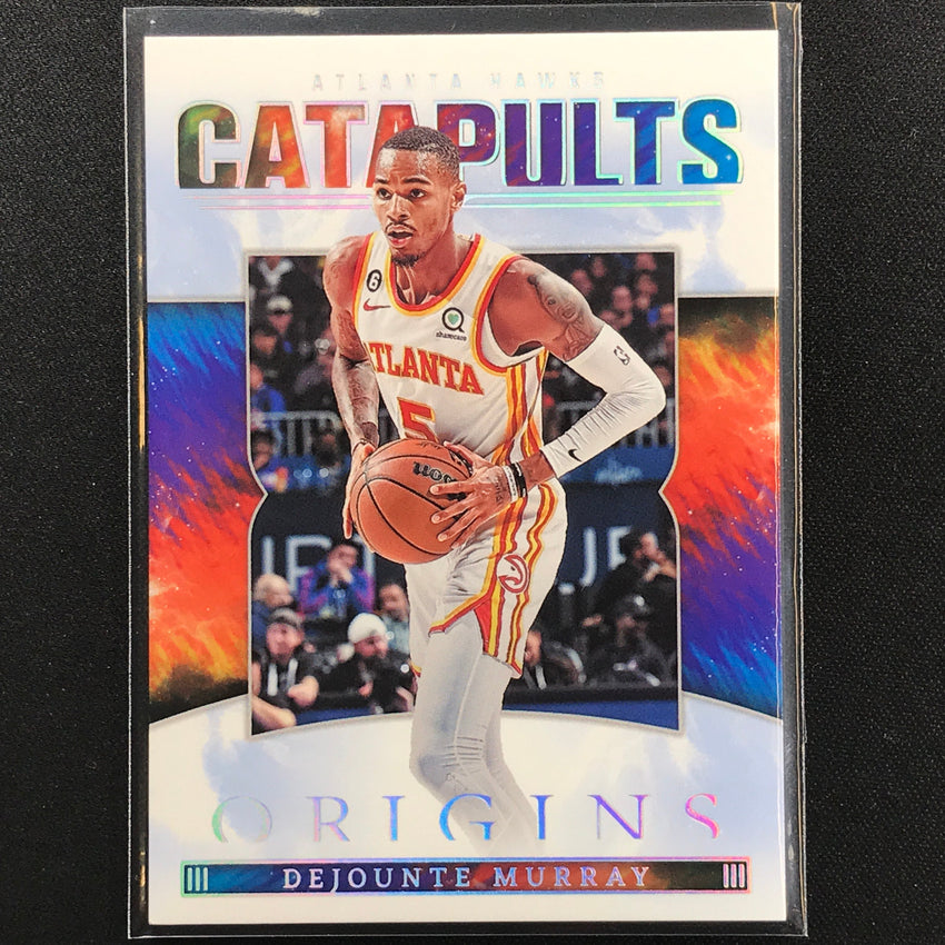 2022-23 Origins Dejounte Murray Catapults Base No 8