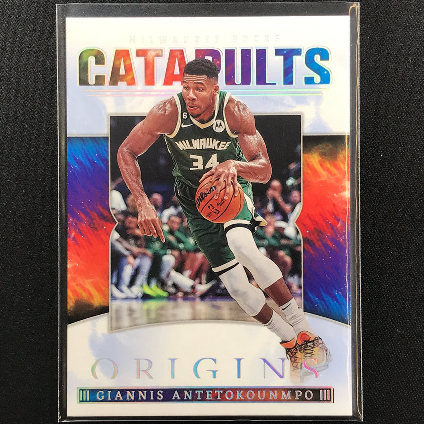 2022-23 Origins Giannis Antetokounmpo Catapults Base No 24