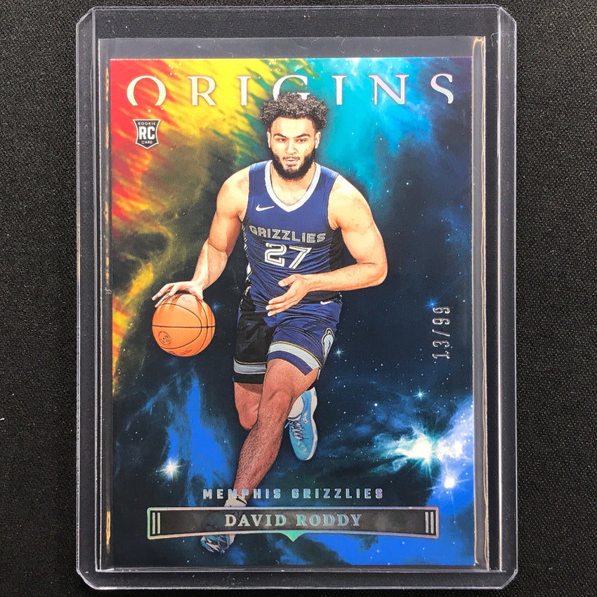 2022-23 Origins David Roddy Rookie Blue 13/99