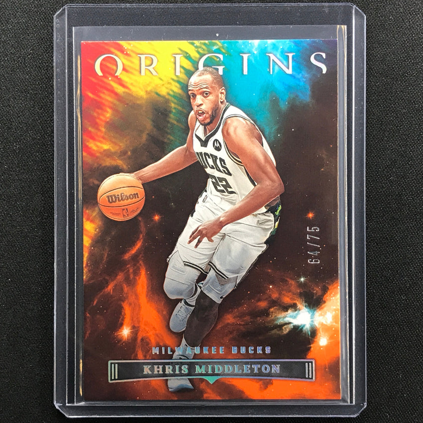 2022-23 Origins Khris Middleton Base Orange 64/75