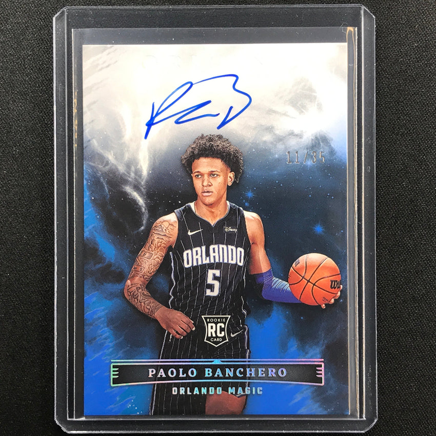 2022-23 Origins Paolo Banchero Rookie Auto Blue 11/35