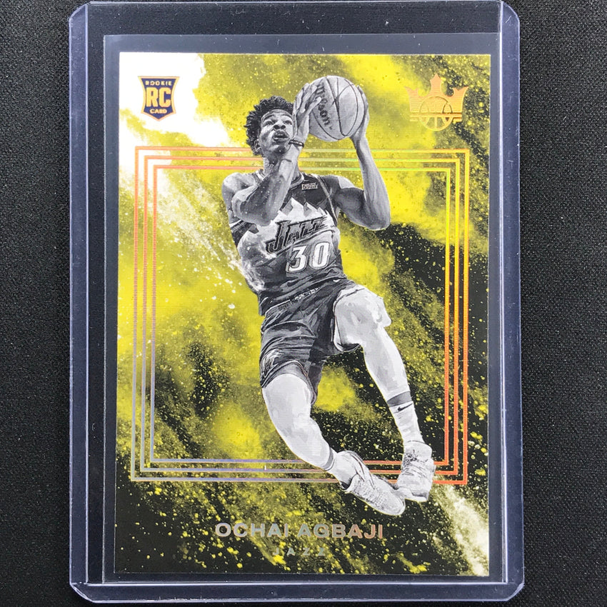2022-23 Court Kings Ochai Agbaji Rookies Iv Ssp No 186