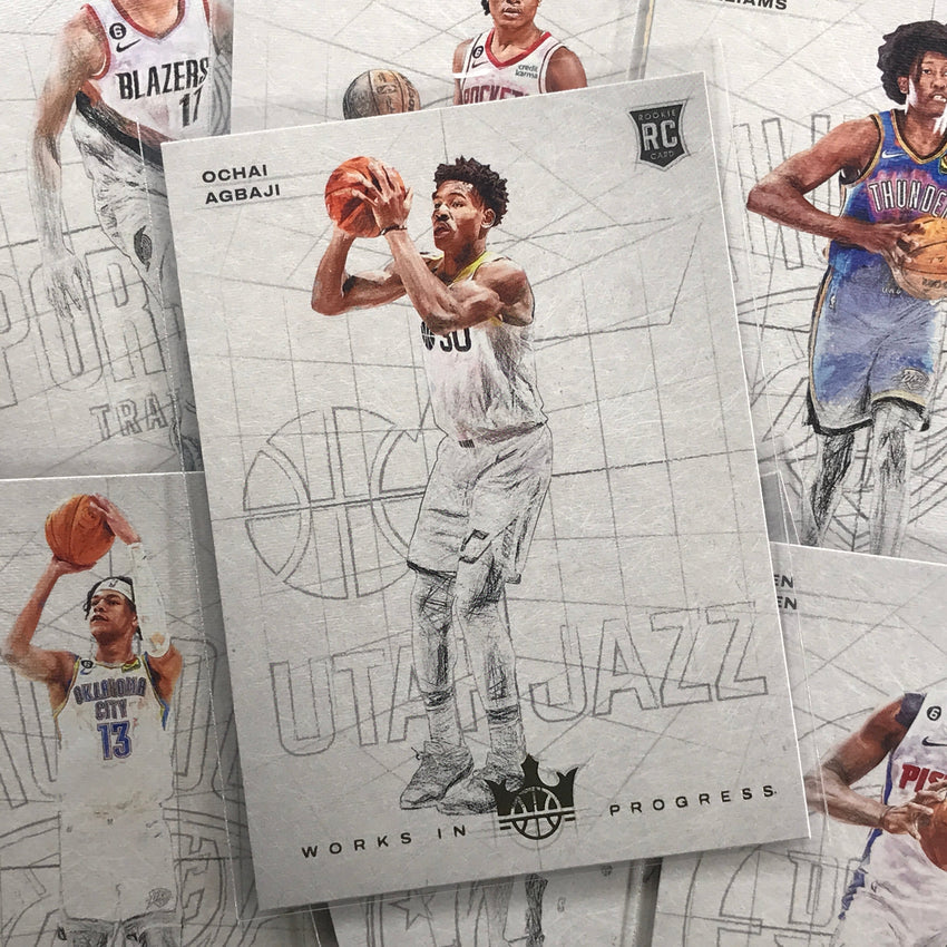 2022-23 Court Kings Nikola Jovic Works In Progress Rookie Base No 6