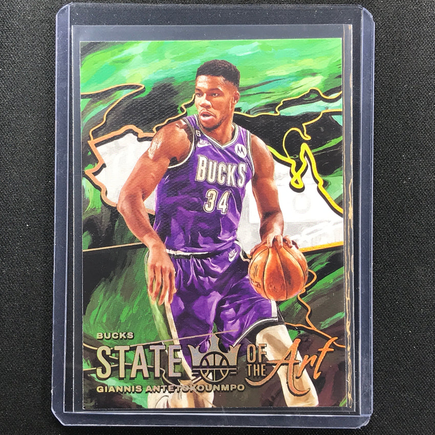 2022-23 Court Kings GIANNIS ANTETOKOUNMPO State of the Art SSP #1