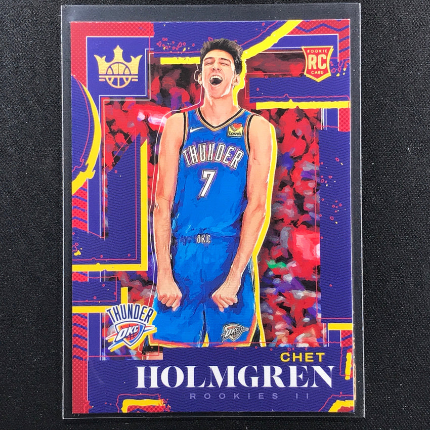 2022-23 Court Kings Chet Holmgren Rookies Ii No 107