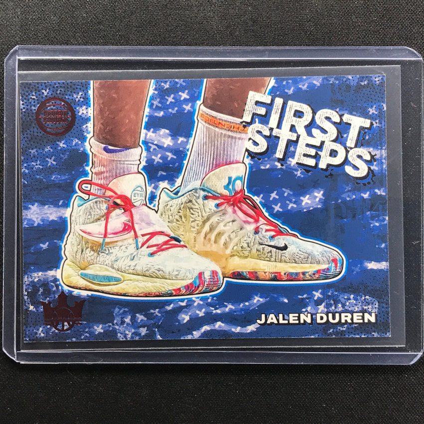 2022-23 Court Kings Jalen Duren First Steps Rookie Ruby 87/149