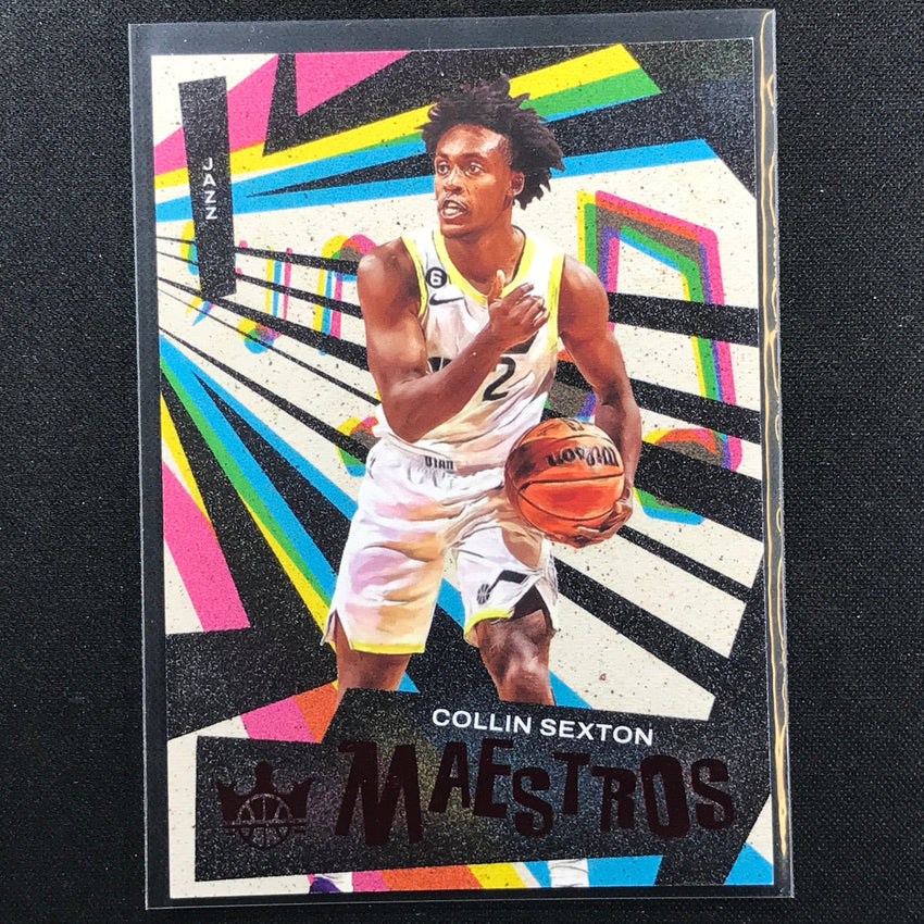 2022-23 Court Kings Collin Sexton Maestros Ruby 102/149