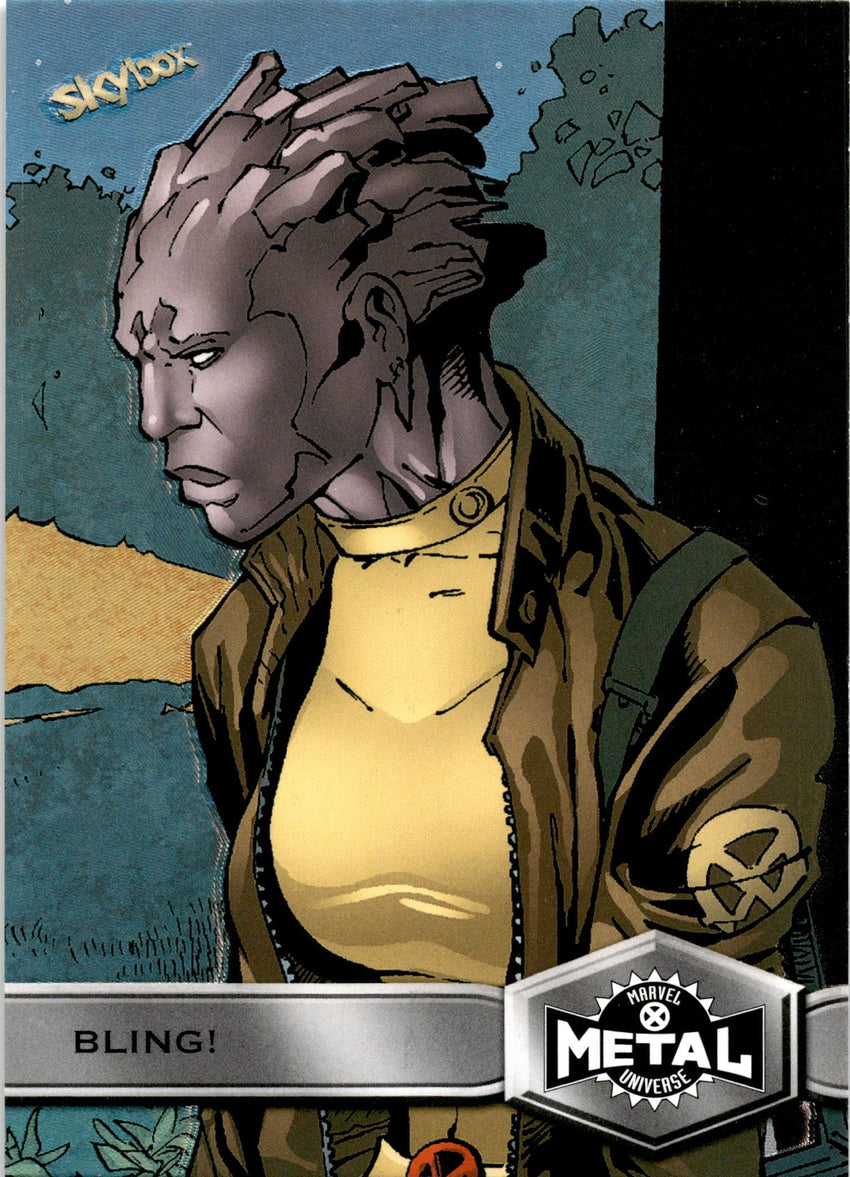 2021 Marvel X-men Metal Universe Bling Base High Series No 109