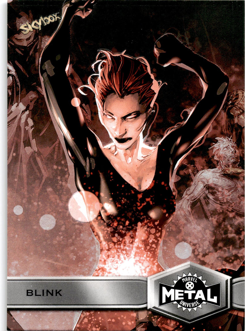 2021 Marvel X-men Metal Universe Blink Base High Series No 110