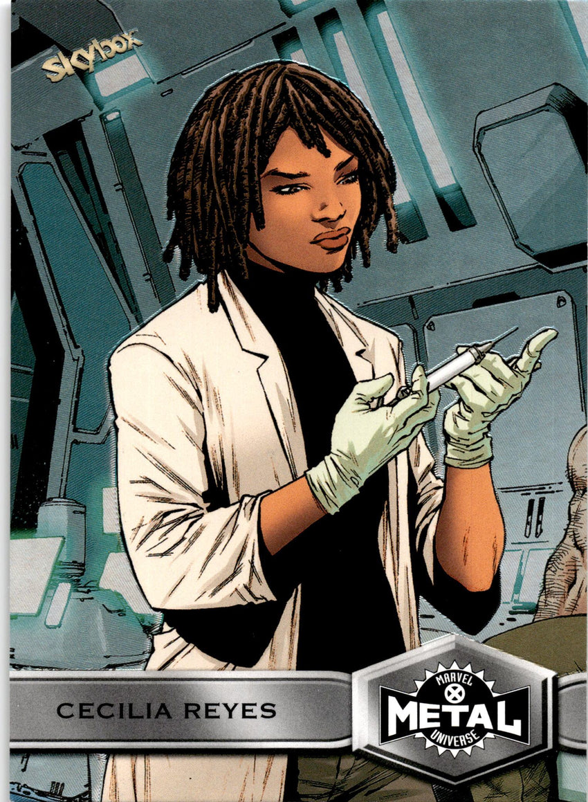 2021 Marvel X-men Metal Universe Cecilia Reyes Base High Series No 115