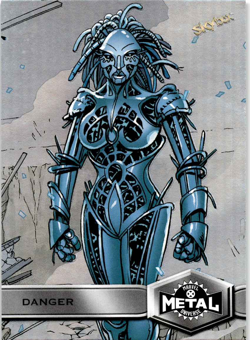 2021 Marvel X-men Metal Universe Danger Base High Series No 121