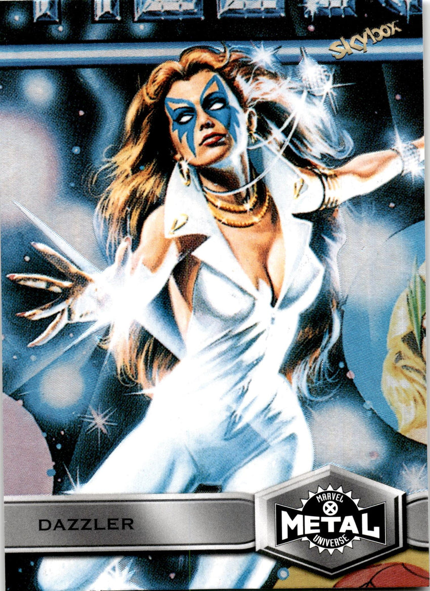 2021 Marvel X-men Metal Universe Dazzler Base High Series No 122