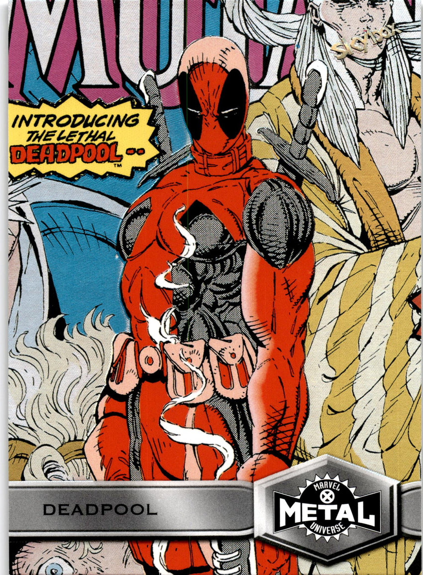 2021 Marvel X-men Metal Universe Deadpool Base High Series No 123
