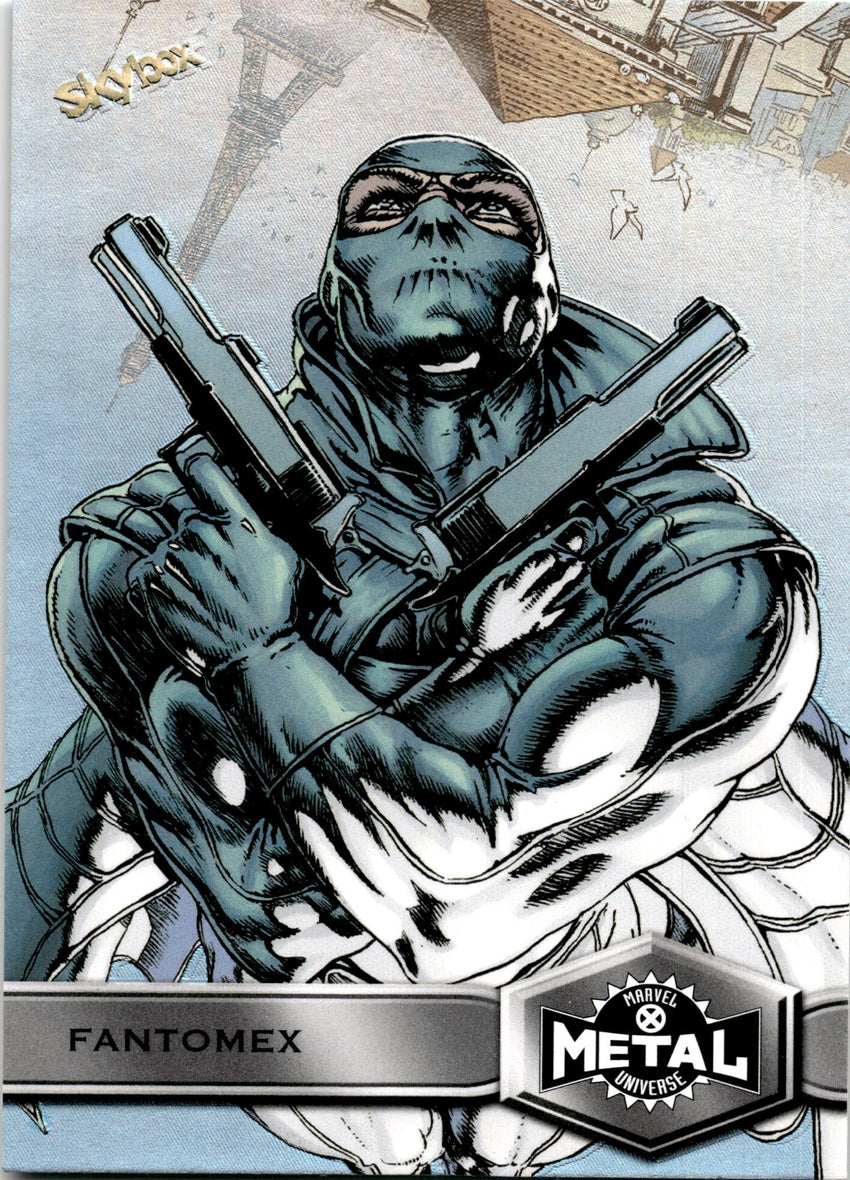 2021 Marvel X-men Metal Universe Fantomex Base High Series No 127