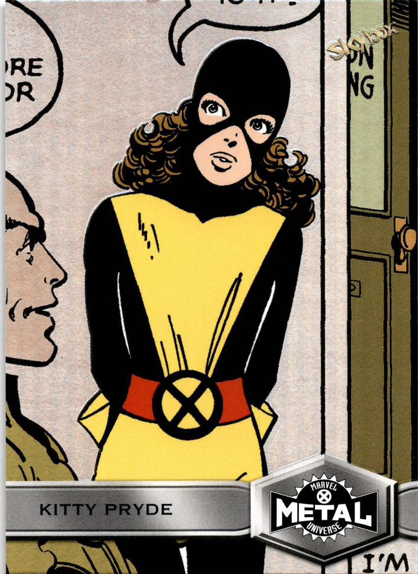 2021 Marvel X-men Metal Universe Kitty Pryde Base High Series No 141