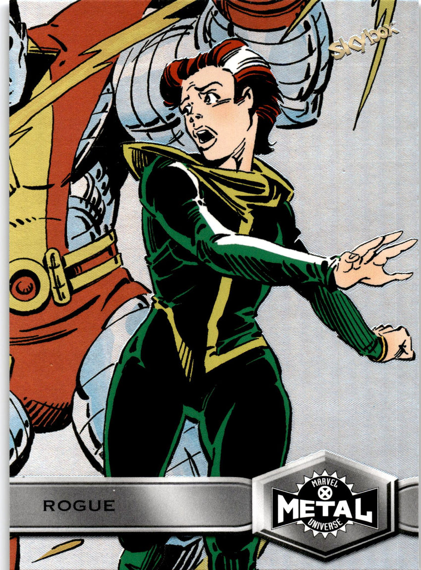2021 Marvel X-men Metal Universe Rogue Base High Series No 156