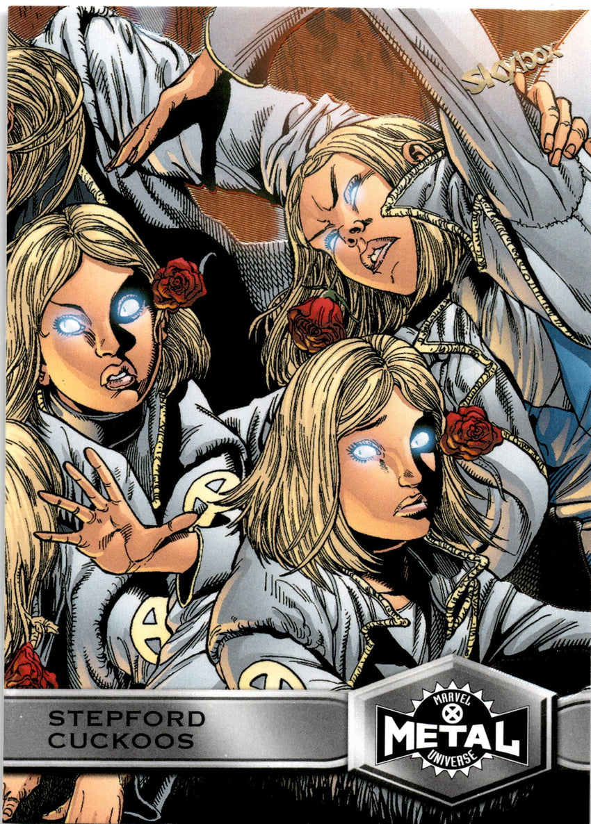 2021 Marvel X-men Metal Universe Stepford Cuckoos Base High Series No 159