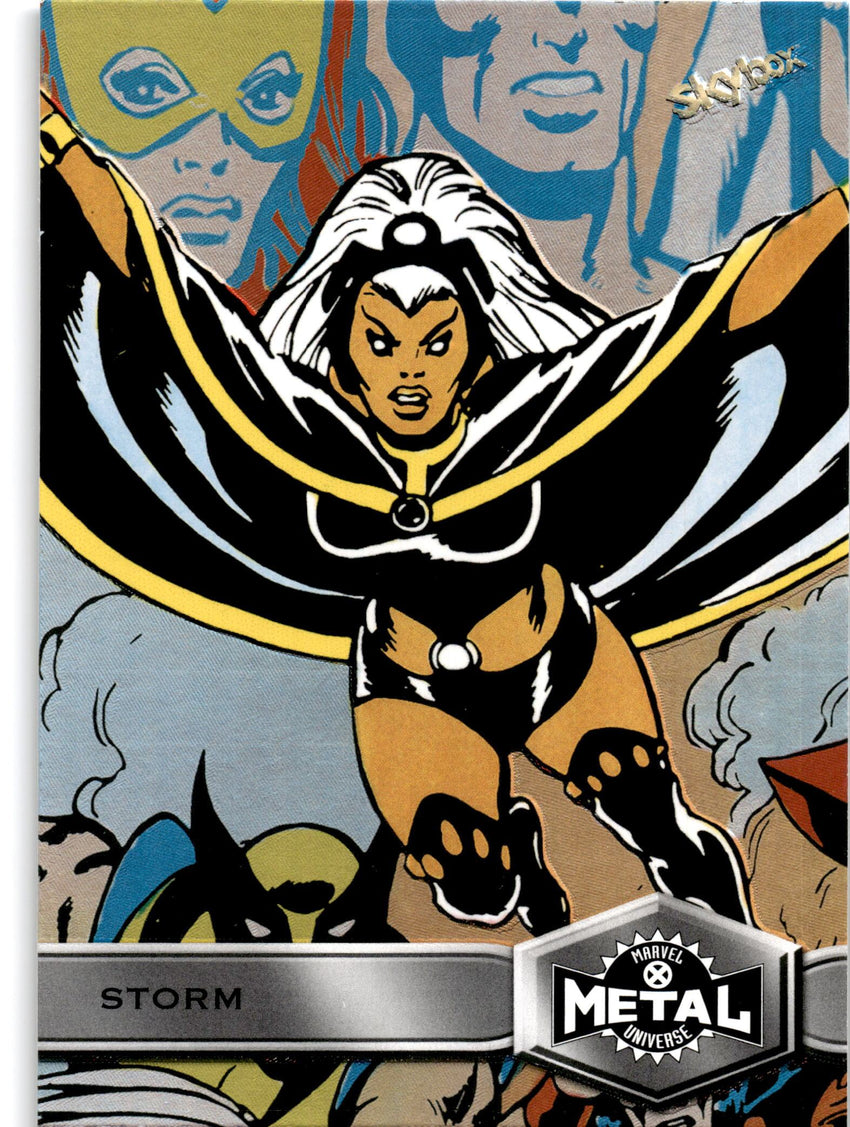 2021 Marvel X-men Metal Universe Storm Base High Series No 160
